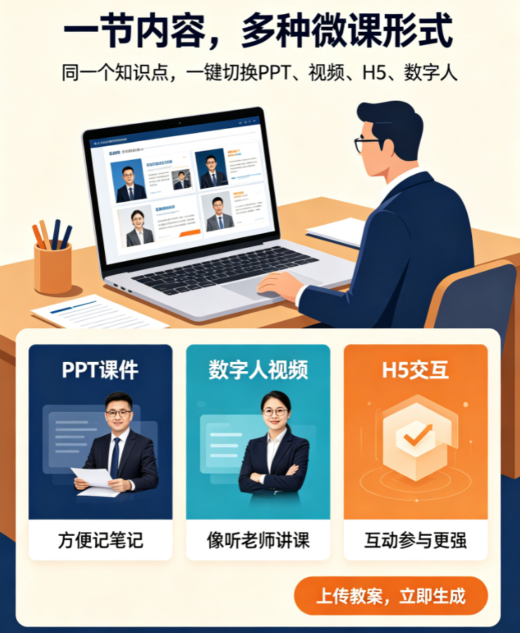 AI课件从“模板堆砌”到“知识理解”：课件帮如何让PPT转视频真正理解内容？