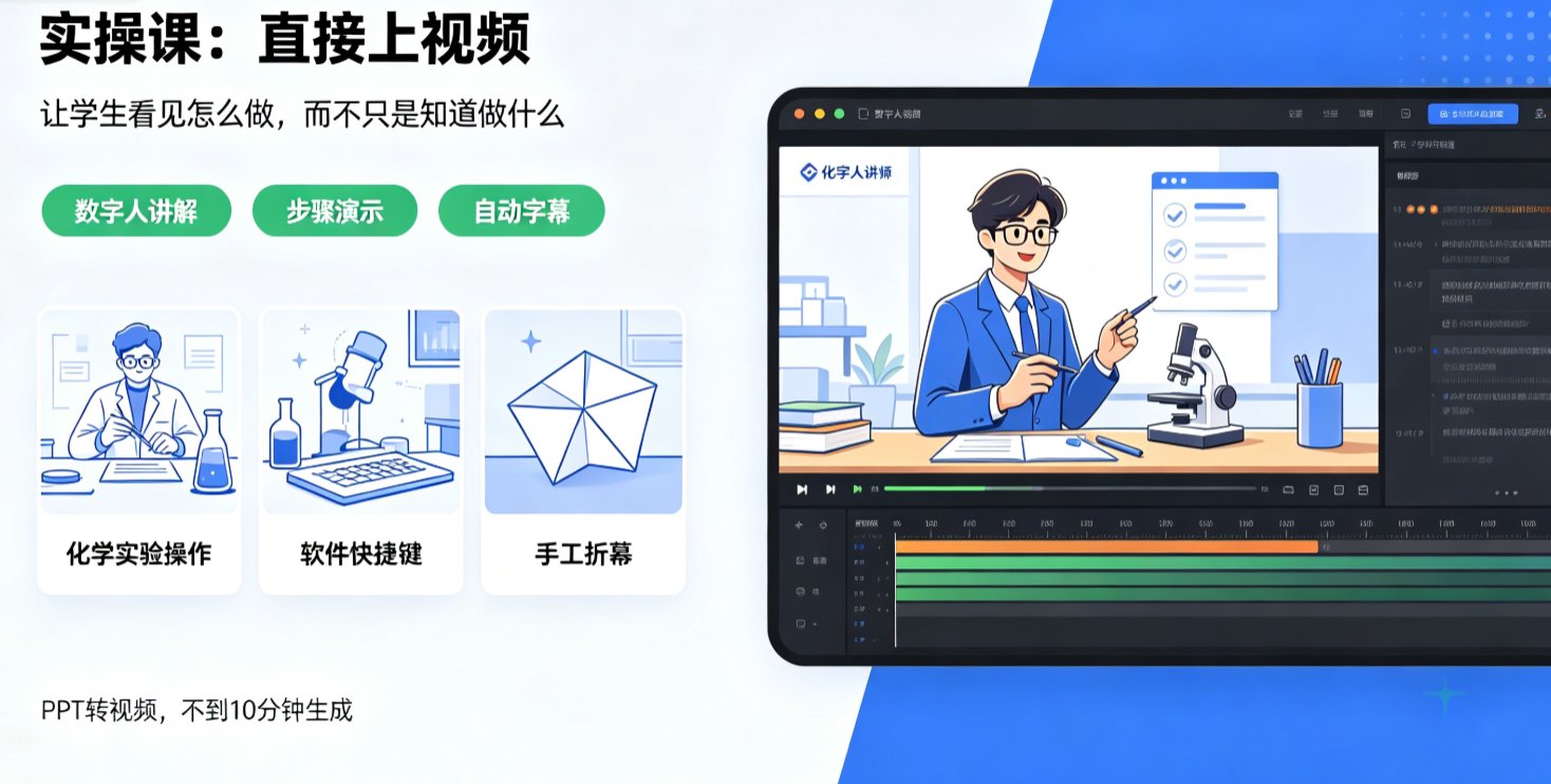 微课形式纠结症？课件帮AI根据课程类型推荐最佳形式，老师不再犯难