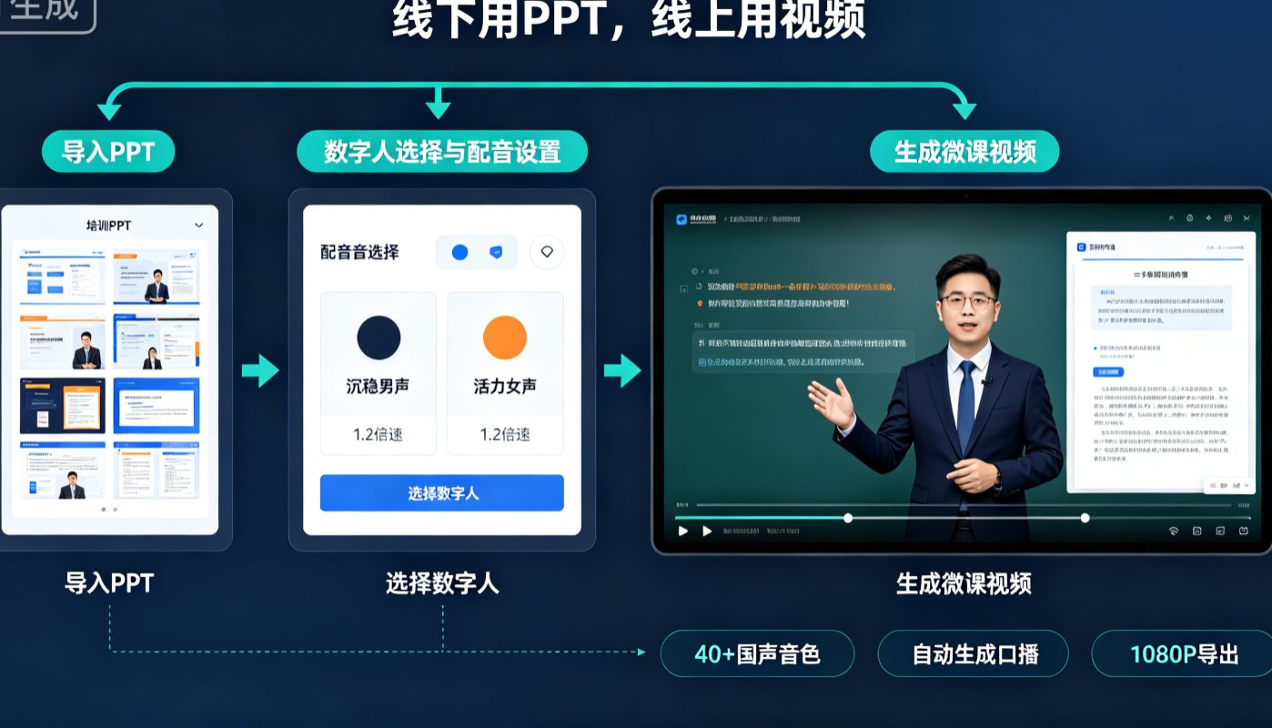 企业培训课件怎么做？课件帮AI一键生成专业培训PPT与微课