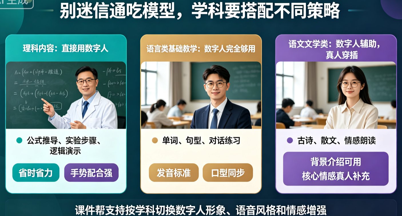 课件帮数字人设置界面中“情感增强”开关的位置