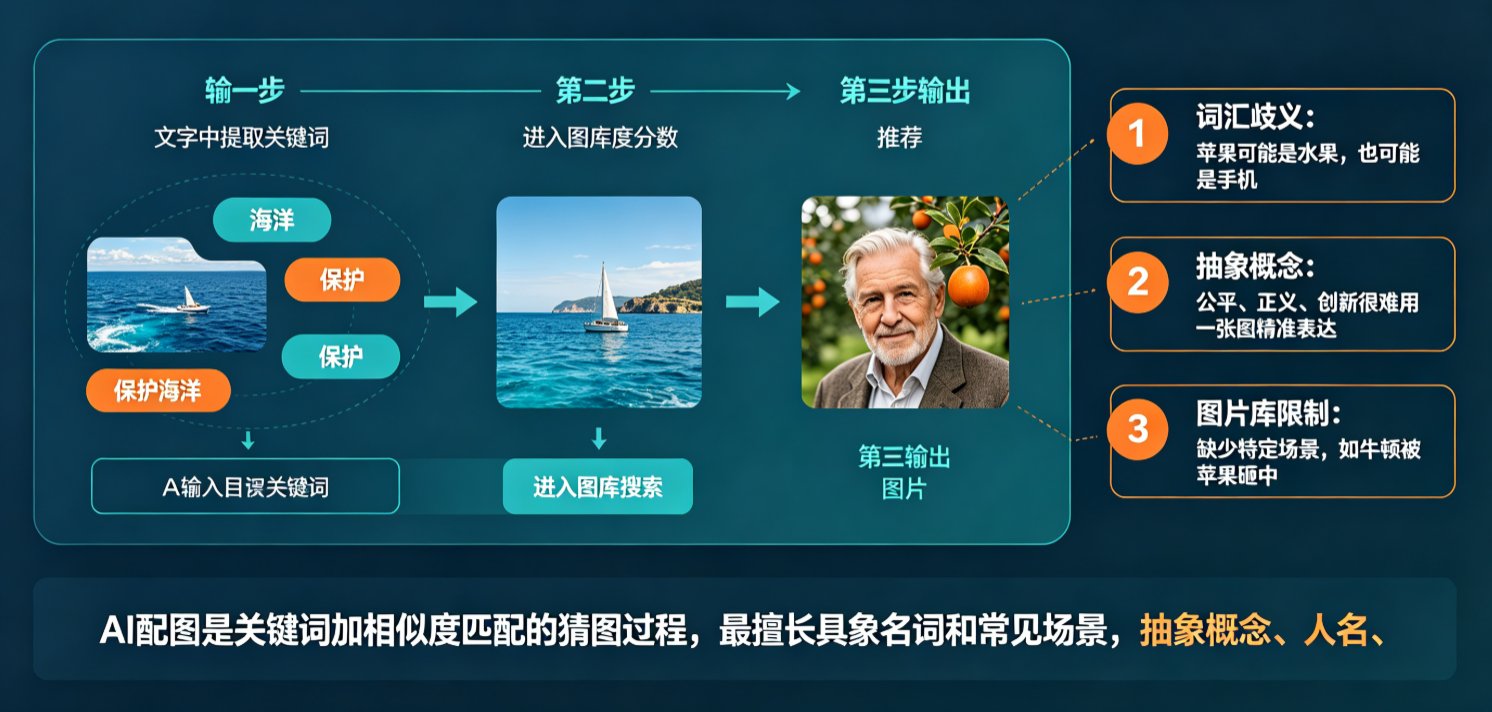 课件帮AI智能配图靠谱吗？一文教你避免配图与内容“牛头不对马嘴”