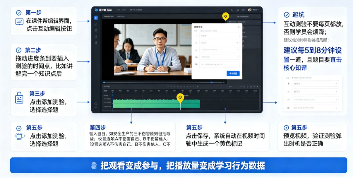 老旧PPT课件如何起死回生？课件帮PPT转视频+互动测验升级案例