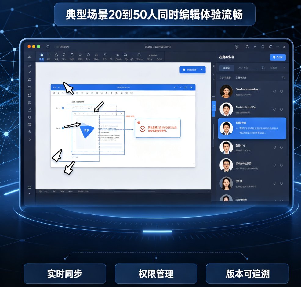 课件帮协作分享支持多少人同时编辑？并发编辑与权限分配实战指南