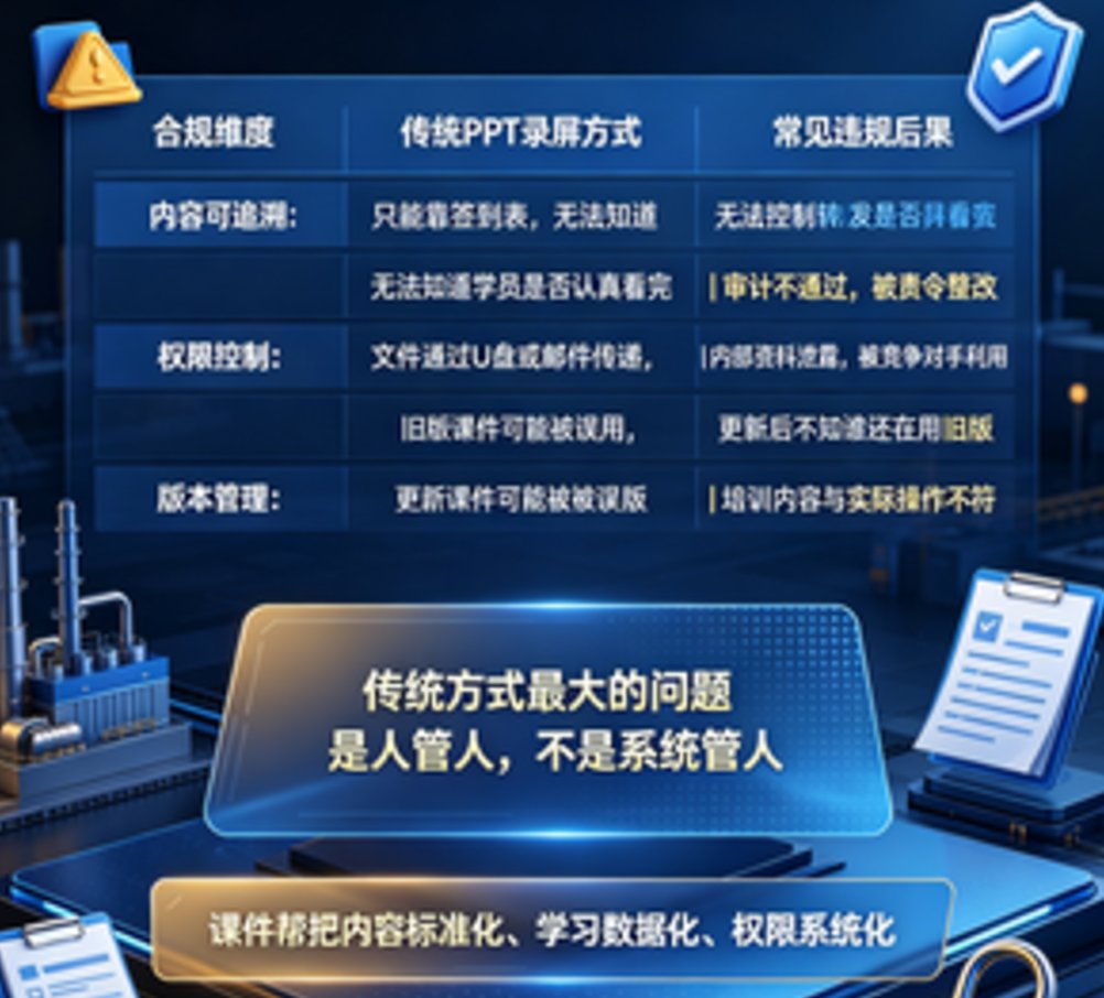 课件帮数字人播报界面,显示虚拟讲师讲解安全操作流程,旁边有互动弹窗
