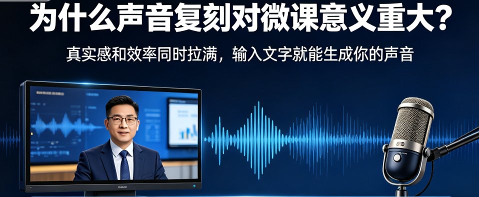 5分钟克隆你的声音：课件帮声音复刻让微课配音更具个性