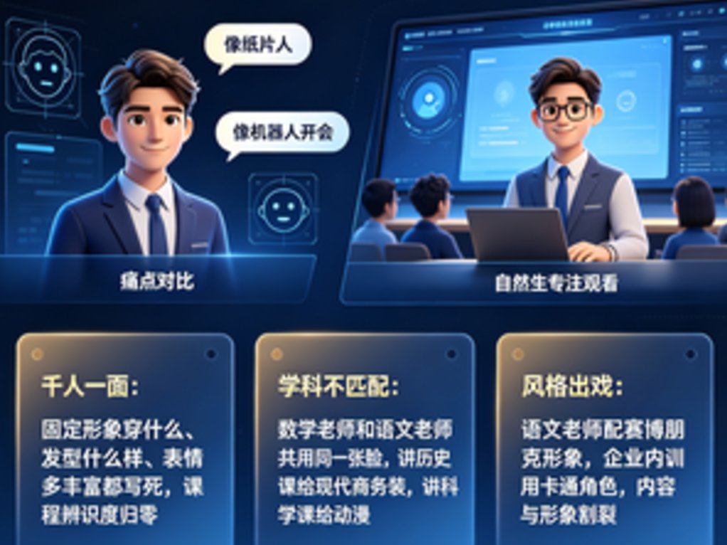 课件帮数字人定制界面，显示上传照片、选择手势、声音克隆的步骤截图