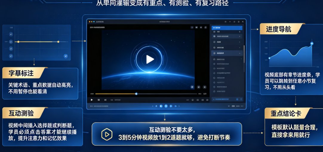 新员工培训课件怎么做？课件帮企业培训视频模板让制作效率翻倍