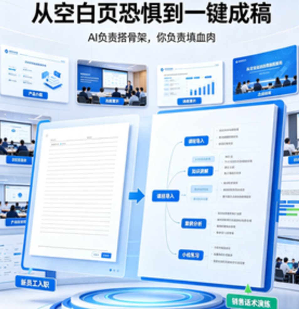 2026企业培训数字化转型：课件帮AI如何重塑培训师工作流？