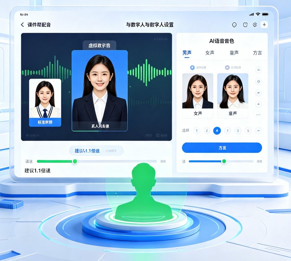 课件帮企业培训模板选择页面,左侧为模板分类,右侧为预览效果