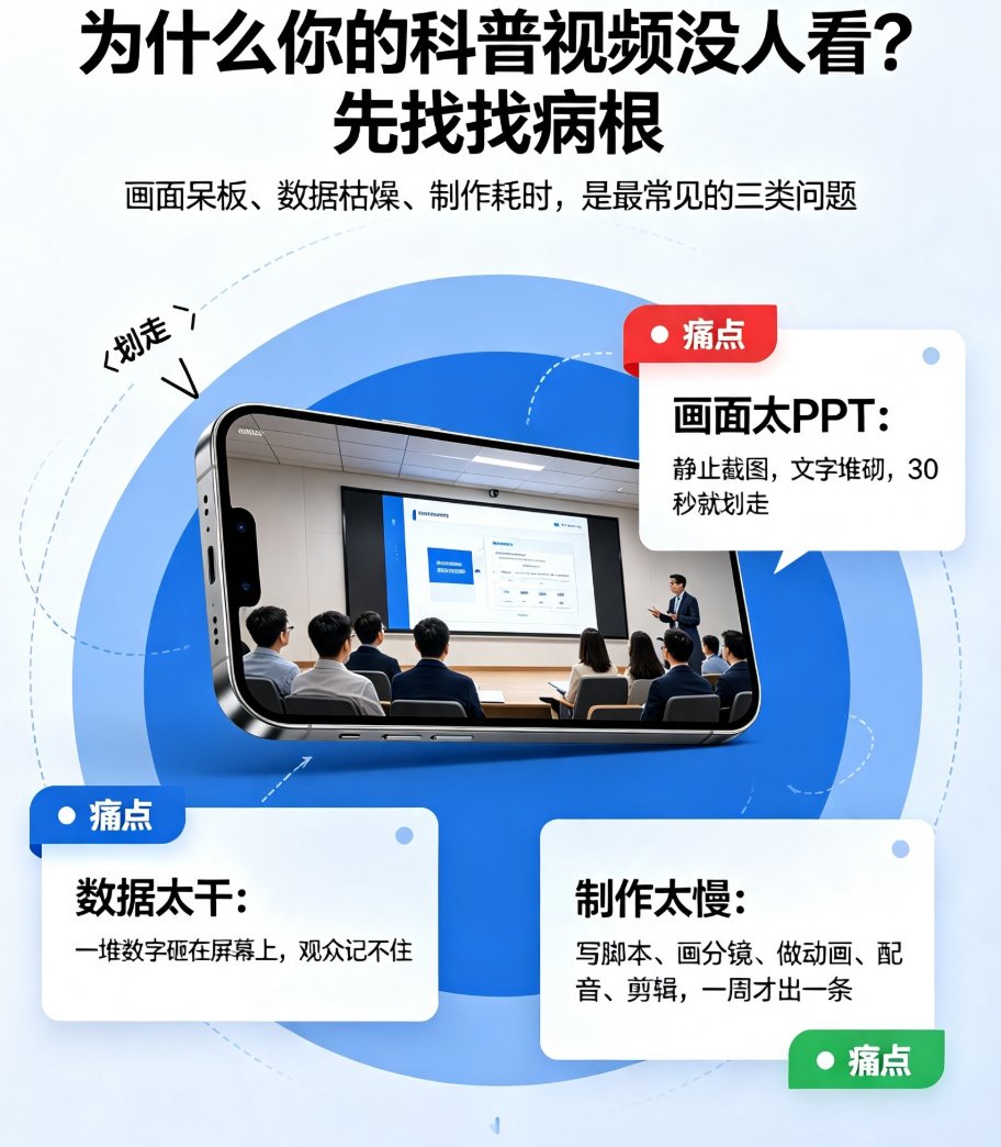 课件帮知识科普动画模板库界面，展示学科分类和模板预览