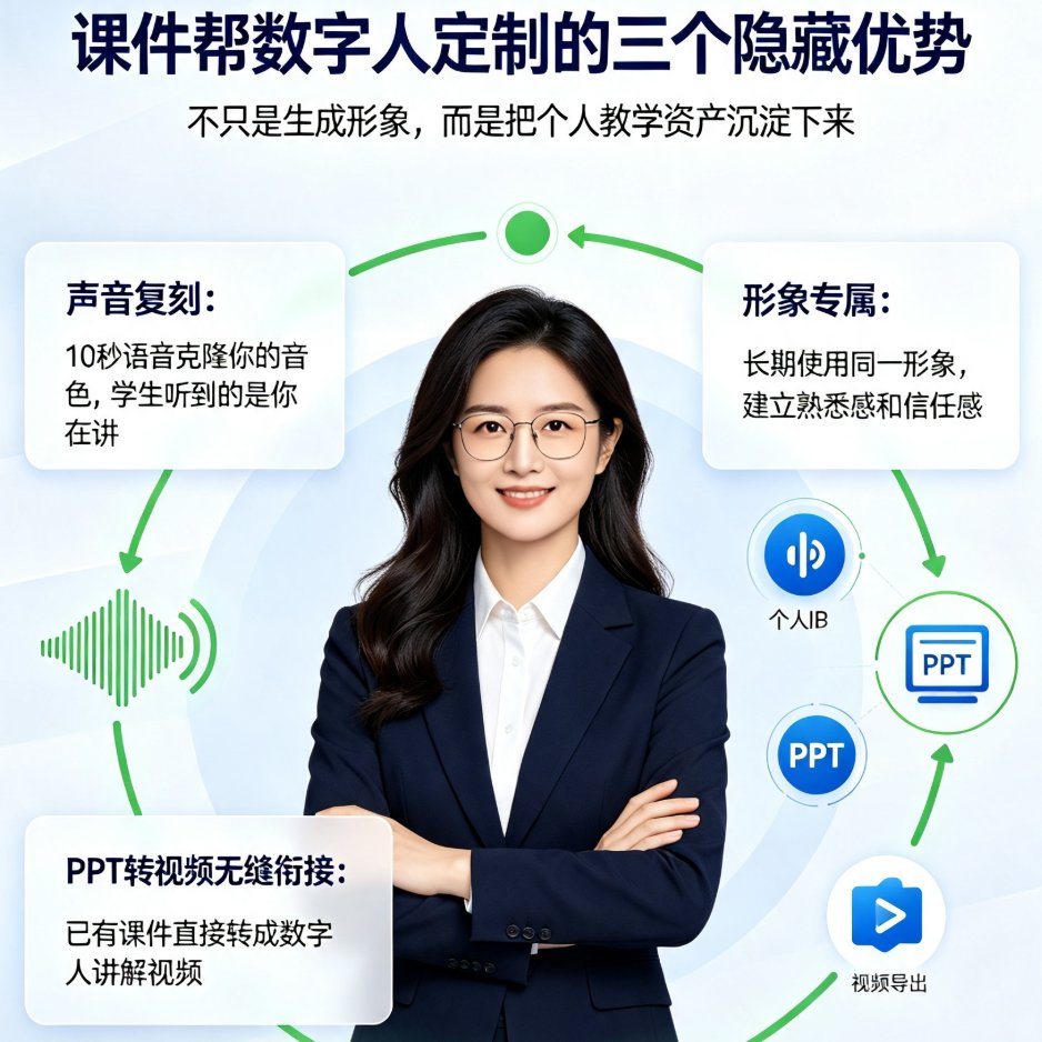 教师声音不好听？课件帮声音复刻克隆专属嗓音，让微课更有温度