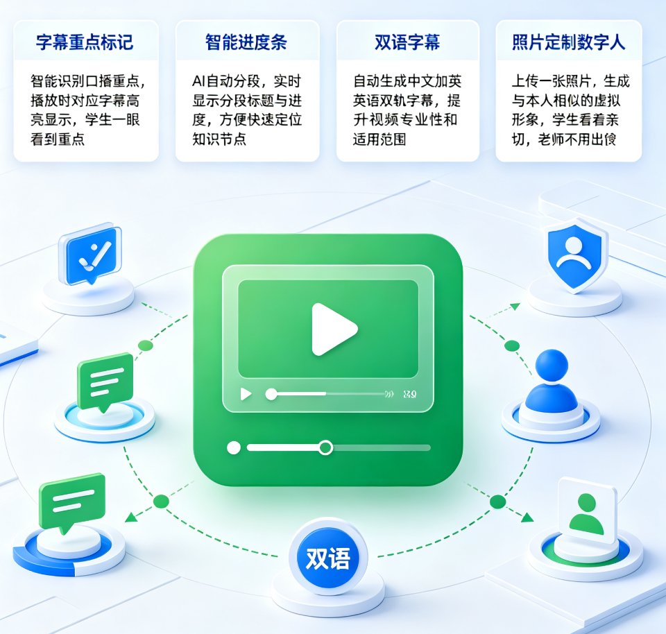 教师不会做数字人微课？课件帮三步生成专属虚拟讲师视频