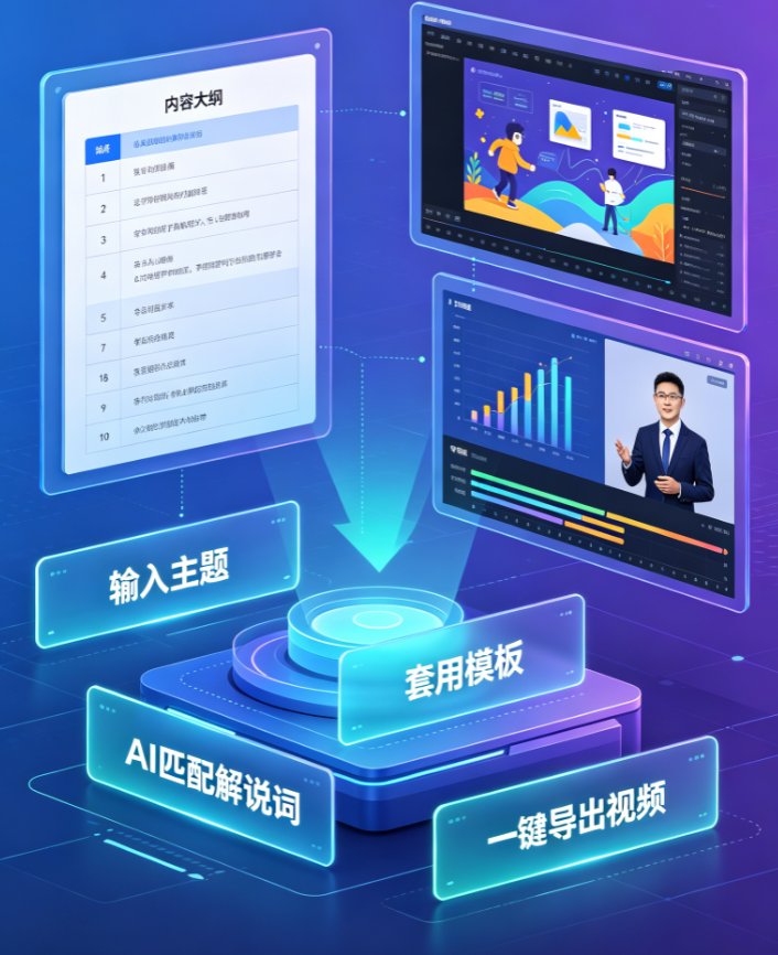 知识科普视频：如何用课件帮动画模板+数据可视化，制作专业科普视频？