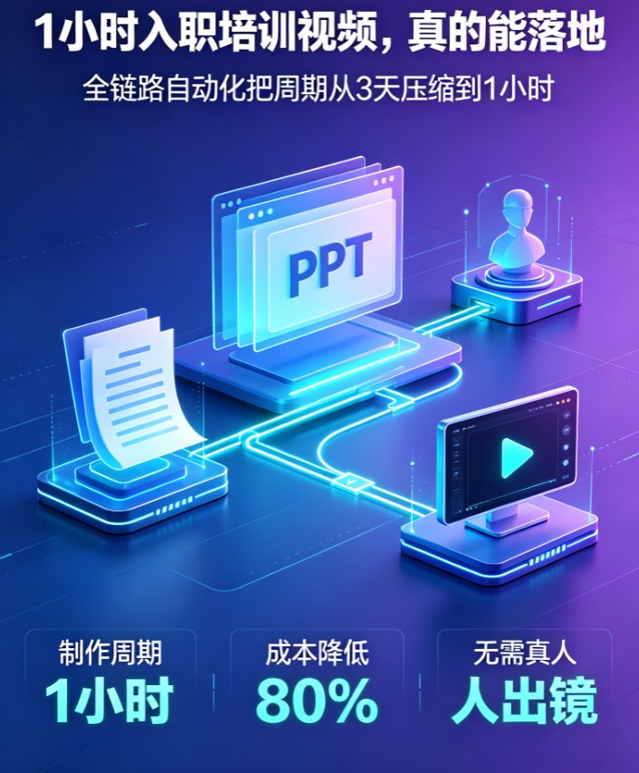 企业培训新员工入职视频怎么做？课件帮三步搞定标准化课件