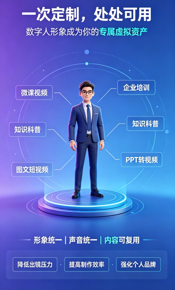 课件帮多数字人对话编辑界面,展示两个数字人角色对话的时间线