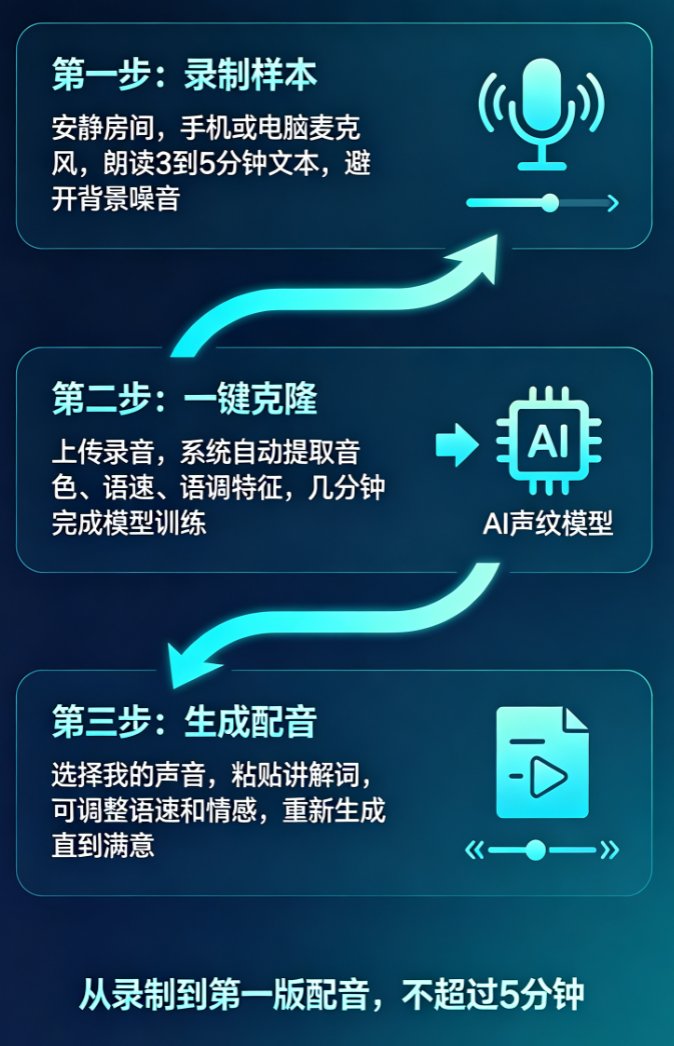 2026声音复刻趋势：教师如何用AI配音打造专属教学IP？