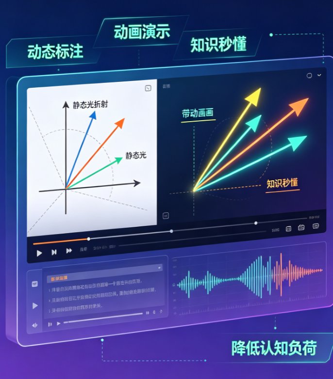 知识科普视频怎么做？课件帮动画模板+数据可视化让复杂知识秒懂