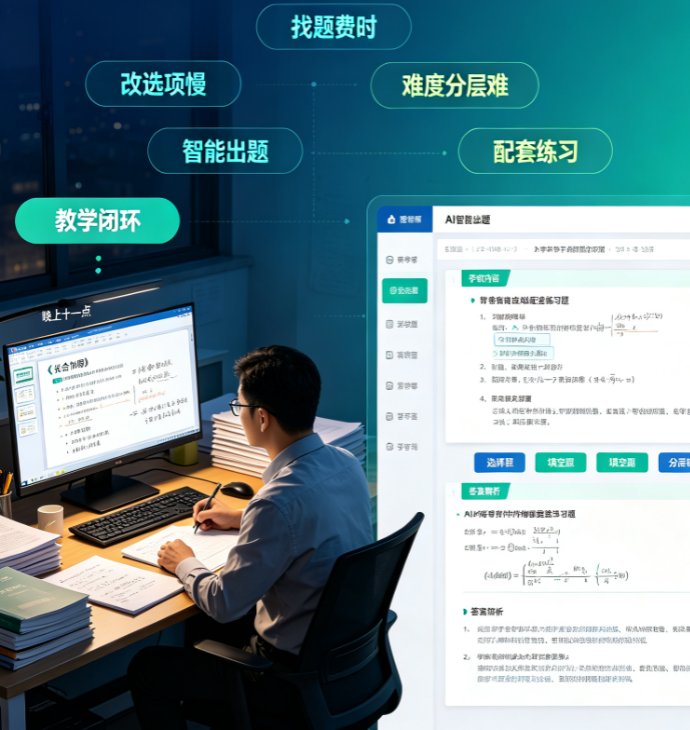 2026 AI课件智能出题趋势：课件帮让课件与测评一体化