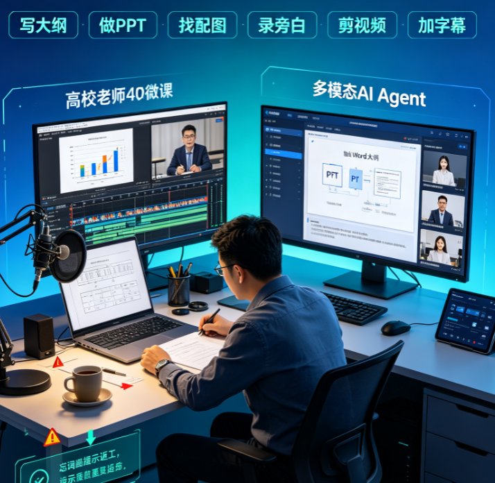 从PPT到微课全自动化：2026年AI Agent如何重构教师备课工作流？