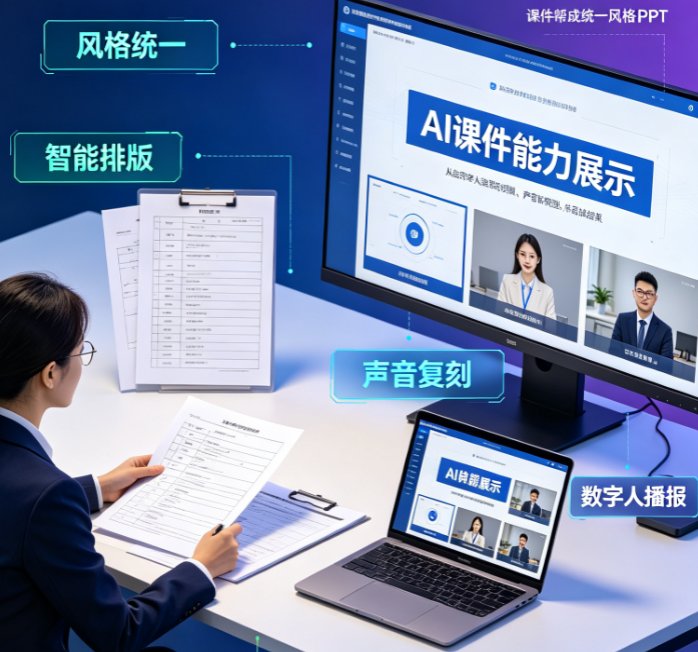 简历写“熟悉AI教学工具”？HR面试必问的课件帮5个实操题