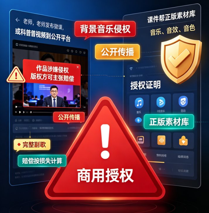 某平台后台“作品涉嫌侵权”通知截图，配文字“常见侵权提醒形式”