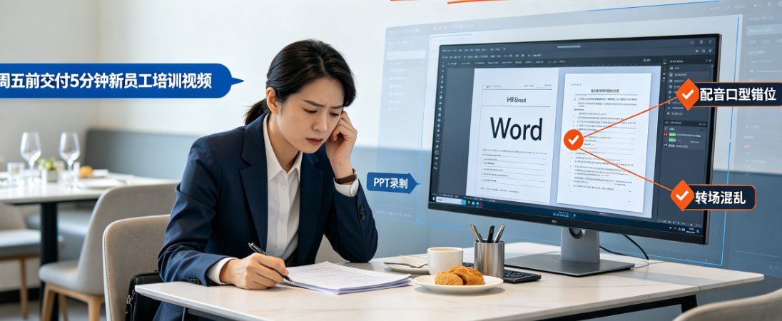同一份物理课件，分别在课件帮、蝉镜、讯飞智文生成数字人微课的画面，课件帮明显是数字人+PPT同屏联动，蝉镜是分离式画面