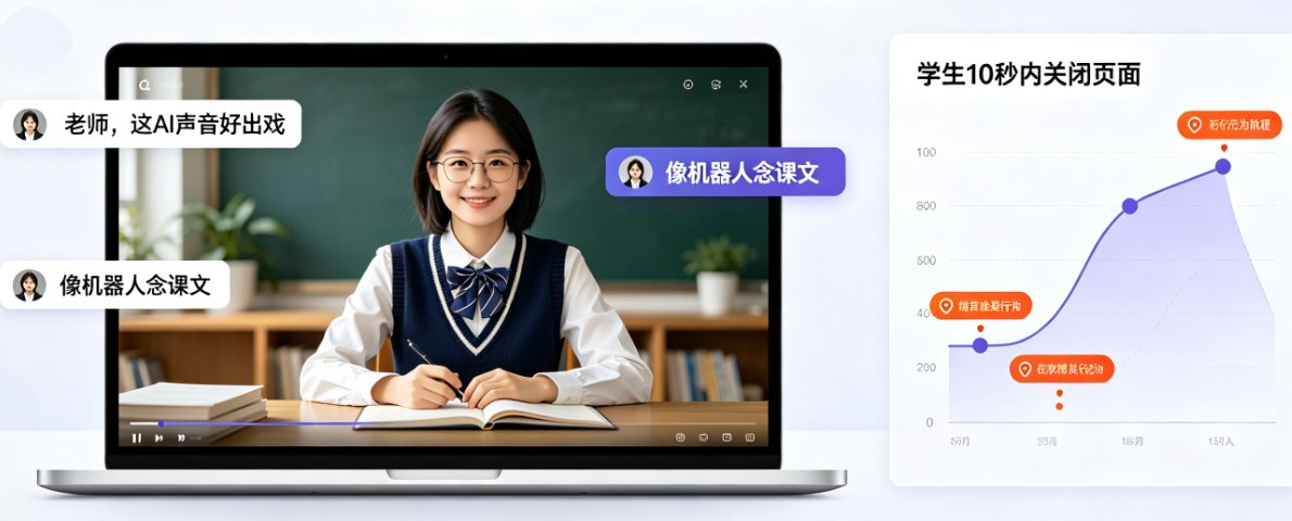 声音复刻对比合成音：课件帮如何让微课配音更自然有个性？