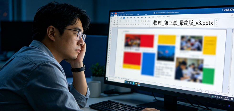 学期末课件翻新工作量爆表？课件帮智能排版批量处理旧PPT一键焕新