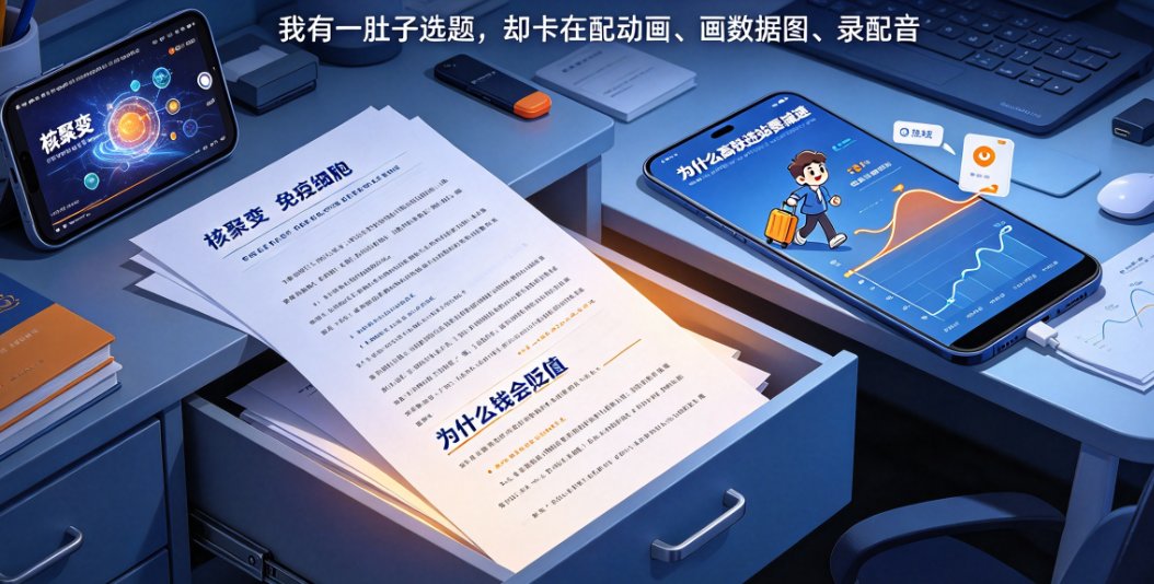 抖音+B站泛知识内容播放量/用户占比柱状对比图，用课件帮AI图表功能生成