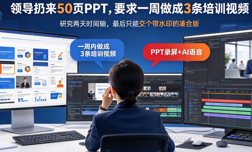 一键成片和PPT转视频有啥区别？课件帮帮您选对制作方式