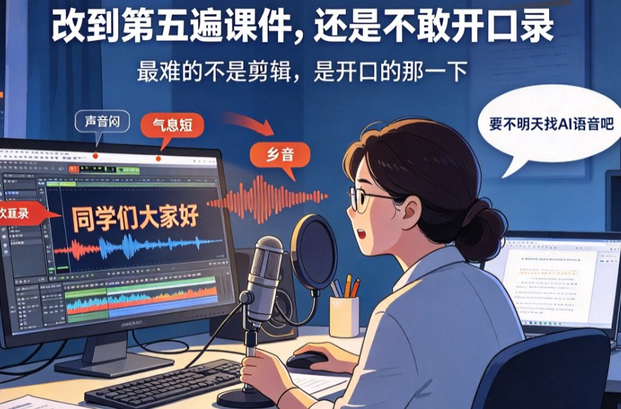 课件帮项目列表页，展示“声音复刻+数字人微课”组合后的成品效果