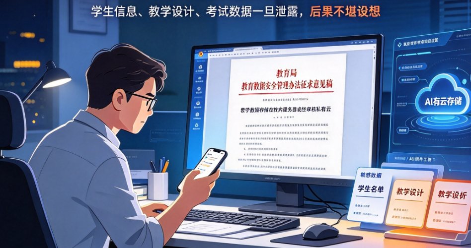 2026教育数字化新规下，AI课件工具如何守住数据安全底线？