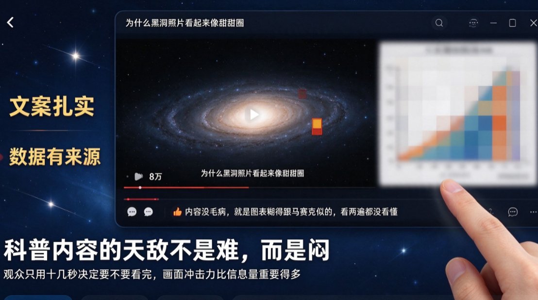 知识科普视频播放量上不去？课件帮一键成片+数据可视化拯救冷门内容