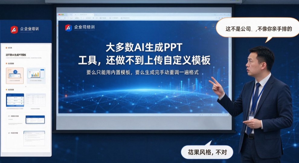 如何上传自定义模板生成统一风格PPT？课件帮三步搞定企业/学校模板